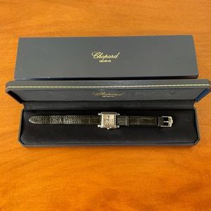 Chopard Happy Sport Watch with Sapphires and Diamonds